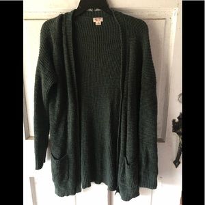 Forrest Green Cardigan